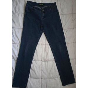 Kalonaowa Women’s Blue Jeans Straight Cut Slim Size Medium